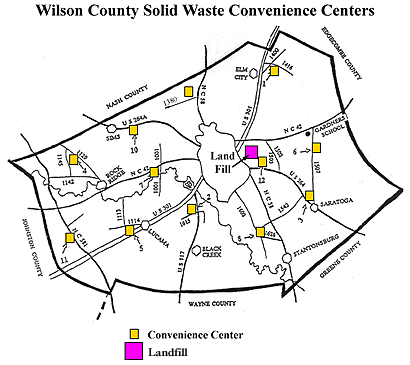 Convenience Center locations